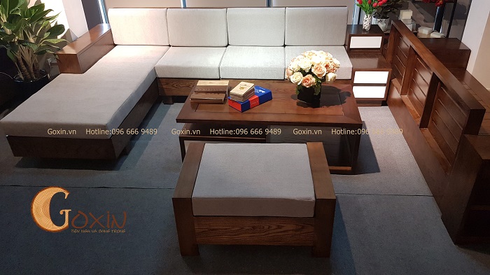 Những mẫu sofa gỗ chữ L rẻ đẹp phù hợp với mọi nhà