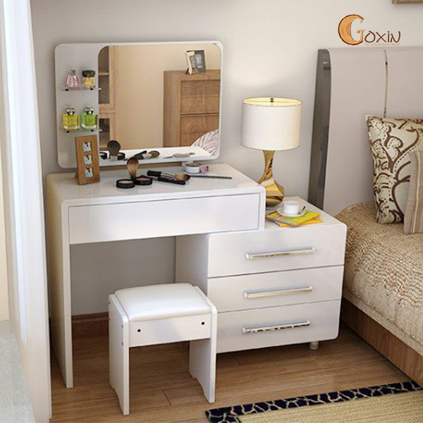 Tủ Đầu Giường Đẹp Bằng Gỗ Nhựa Composite Hoa Cúc Hà Nội HomeAZ.vn